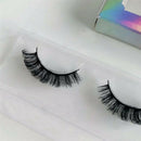 Eyelashes makeup D Curl Faux Mink Lashes False Eyelashes Russian Strip Lashes