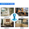 2pcs Doorknob Wall Mute Crash Pad Cushion Door Handle Lock Silencer (Blue)