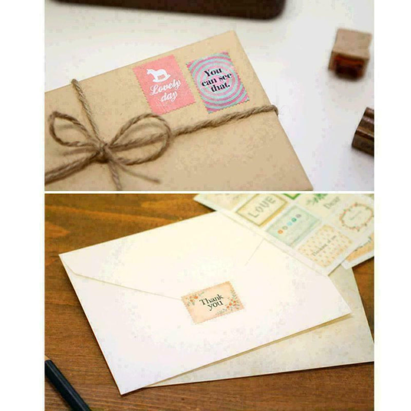 Cute Stamp Stickers Eiffel Tower For Decor Scrapbooking Stationery U9R8 P I0O3