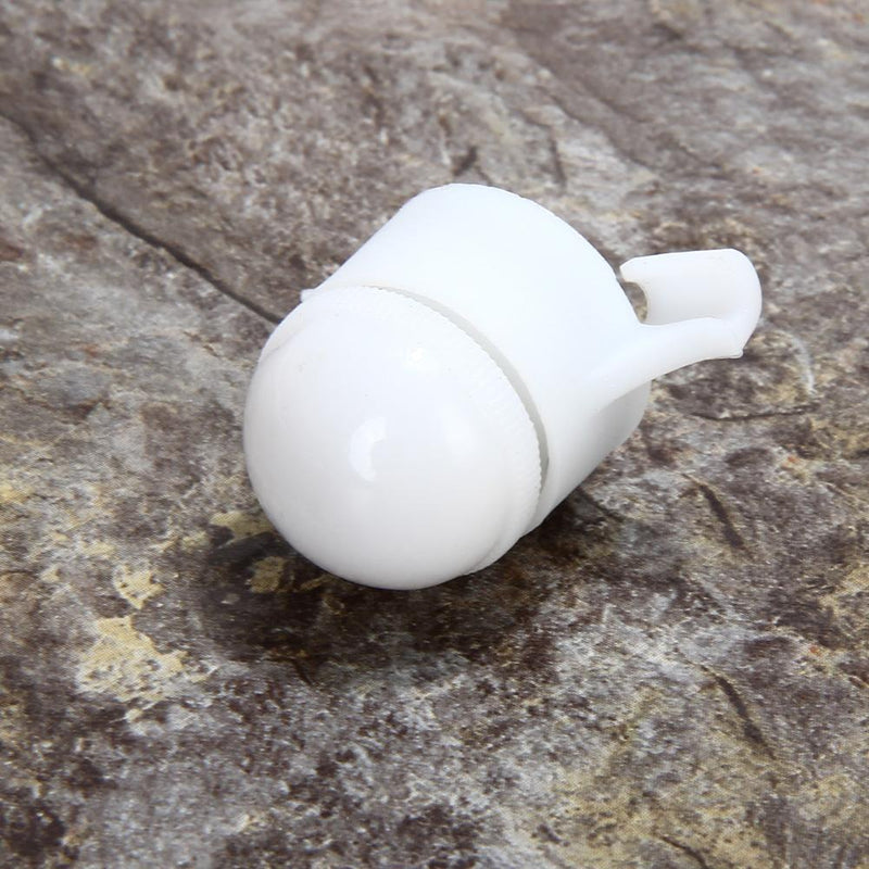 2pcs Ultra Light Waterproof Fishing Hit Alarm LED Rod Tip Fishing Lights