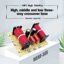 3 Way Speaker Crossover Circuit Treble Midrange Bass Module Frequency Divid