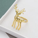 Tree Santa Claus Napkin Ring Mouth Ring Christmas Supplies Table Decoration