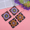 5D DIY Diamond Painting Earrings Double-sided Square Drop Earrings (RZ014)