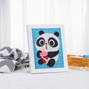 DIY Full Drill Diamond Painting Cartoon Kids Embroidery Kit (AT027 Panda) Newly