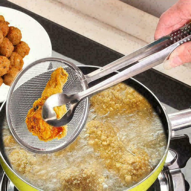 Kitchen Tools Multi-function Spoon With Clip BBQ Oil-Frying S0W3 F9X6 Salad F4F7