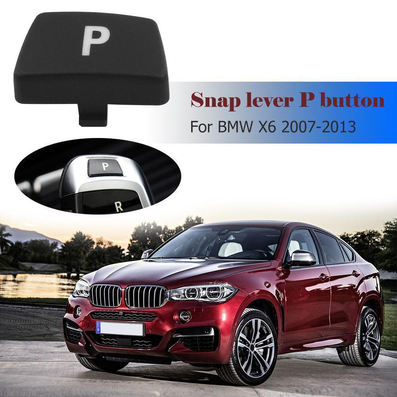 For X5 X6 3/5 Series E-Code Chassis Gear Shift P Button Cover Trim Car Styling