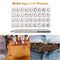 36pcs Steel Alphabet Number Stamp Punch Set for Leather Craft Tools Kit  Newly