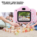 X2 Children Digital Camera Cartoon Mini HD 1080P Recorder Camcorder (Pink) Newly