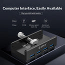 ORICO 4 Ports Clip USB 3.0 HUB Splitter for Laptop Desktop Computer Accessories