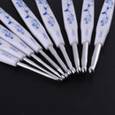 9pcs 2-6mm Crochet Hook Kit Scarf Knitting Needle Sweater Weaving Craft Gift