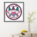 5D DIY Diamond Painting Valentine Leopard Goblin Full Round Drill Mosaic Ar