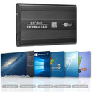 2.5 inch Hard Disk Case Aluminum Alloy SATA USB2.0 Mobile Hard Drive HDD Case
