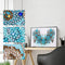 Diamond Painting Kit 5D Special Shaped DIY Blue Flowers Rhinestone Pictures