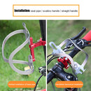 Bottle Cage Adapter MTB Bike Handlebar Water Bottle Holder Seat (Red) Newly