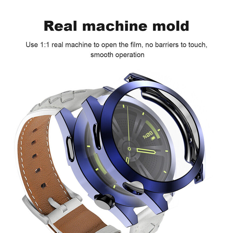 Anti-Fall Watch Full Cover Case for Huawei Watch GT 3 46mm Protector (Blue)