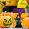 Halloween Trick or Treat Bags for Kids Candy Drawstring Gift Sack Tote (B)