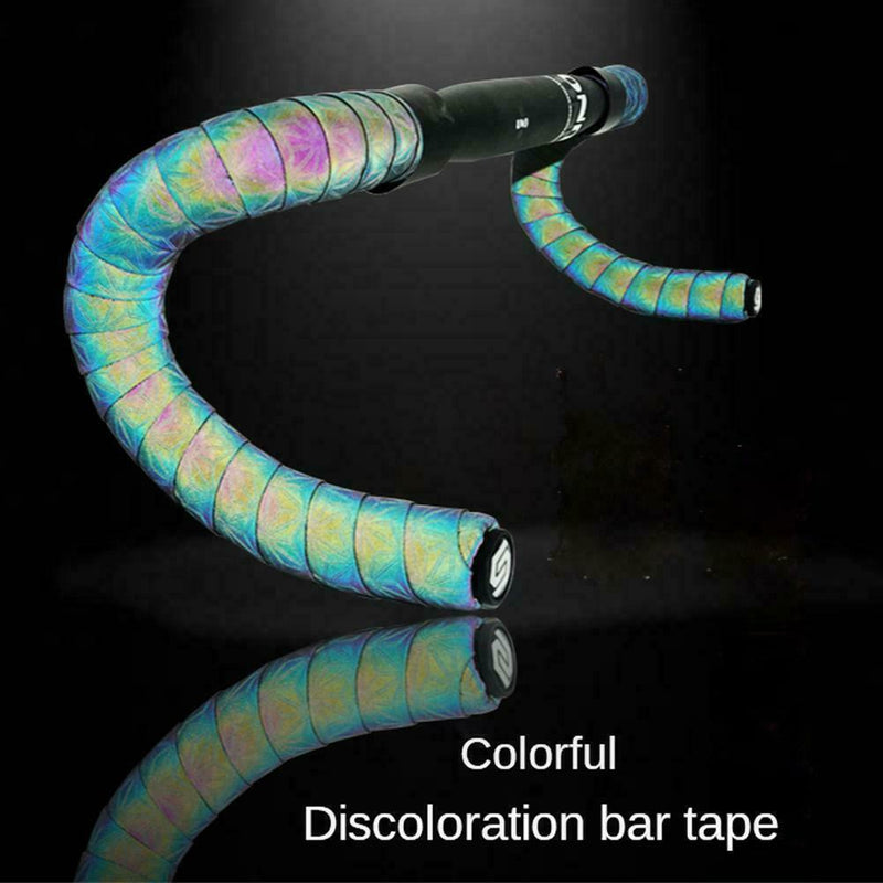 Bicycle Handlebar Tape Light Reflective Bike Bar Tape Wrap Bike Road 2022 I1D0