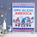5D DIY Diamond Painting Kits Independence Day Gnome Partial Special Shape Dri