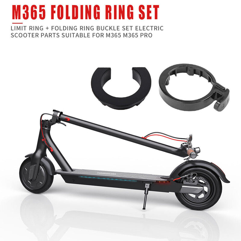 2pcs Electric Scooter Limit Ring + Folding Ring Buckle for M365 Pro Kick Sc