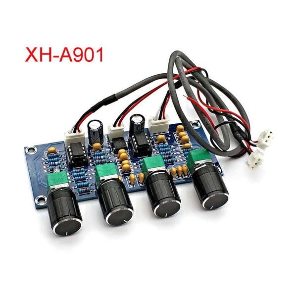 Pre Amplifier Tone Controller XH-A901 NE5532 Tone Board With Treble Bass Volume