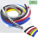 Improvement     Safe Wiring Winding Pipe Spiral Protective Case Management Tube