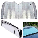 CAR WINDSHIELD SUNSHADE REFLECTIVE SUN SHADE COVER FOLDABLE 130x60 cm LARGE P1M1