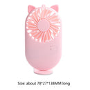 #A USB Rechargeable Mini Fan Adjustable 3 Gear Summer Personal Pocket Cooling Fa