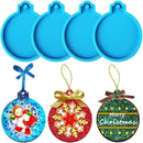 Crafts Jewelry Making Tool Christmas Ball Mold Silicone Moulds Keychain Molds
