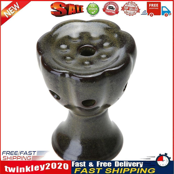 Incense Burner Ceramic Backflow Incense Cone Tower for Home Decor (Lotus) Newly