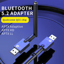 Bluetooth-compatible 5.2 Transmitters Hands-free Wireless Audio Dongle Adapter
