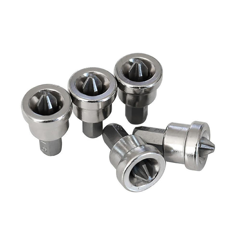 2pcsPositioning Screwdriver Bits Screw Drilling Bit Batch Head (25mm)