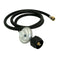 Low Pressure Valve 1.5M Propane Adapter Pants Regulator for LP/LPG Gas Grills