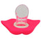 Silicone Funny Baby Pacifier Sexy Kiss Lip Infant Pacifiers(Rose Red) Newly