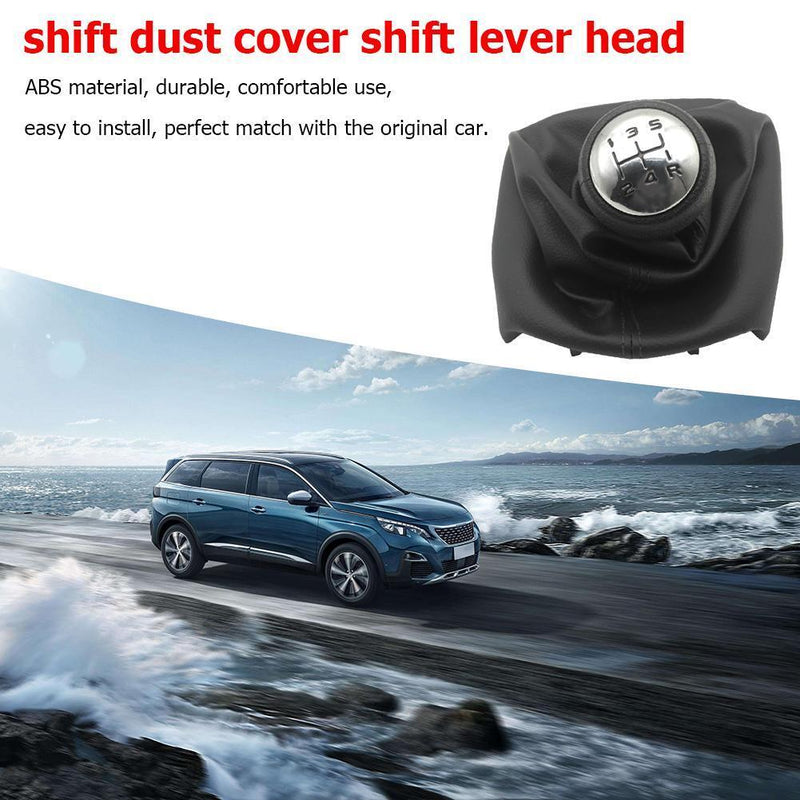 For Peugeot 307 207 406 5 Speed Gear Shift Knob Shifter Lever Stick Pipe Boat