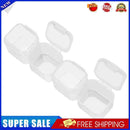 4 Grids Transparent Plastic Box Pill Beads Jewelry Storage Cases Organizer