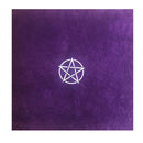 2x Velvet Pentagram Altar Tarots Tablecloth with Bags Divination Astrology To