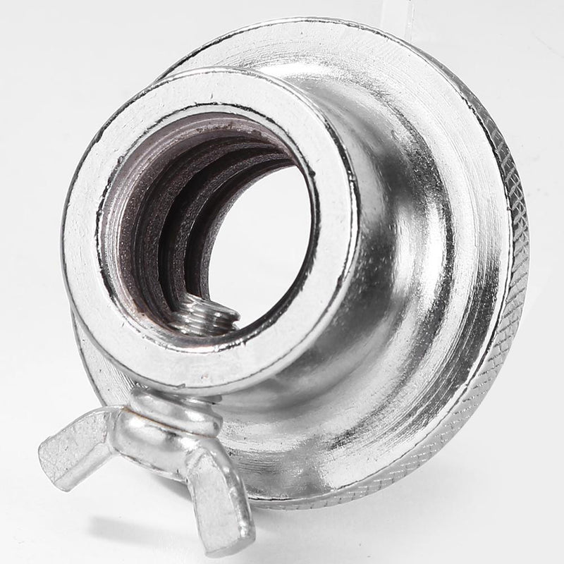 Lifting Standard Sport Solid Steel Round Nut Barbell Bar Spin-lock Collars