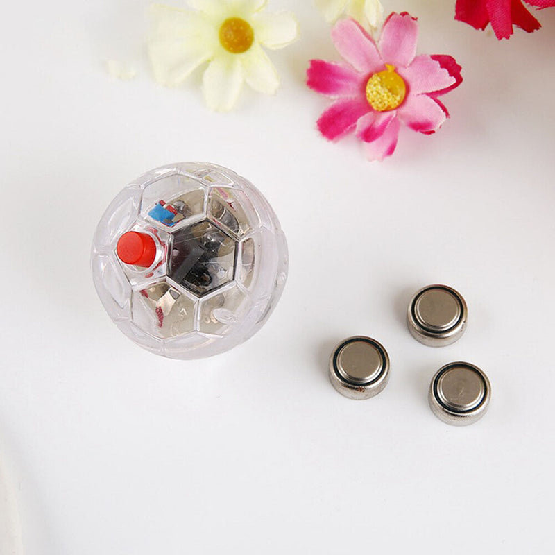 Cat Rolling Glowing Balls Electric Transparent Football Light Up Dog Toys Newly