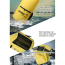 Waterproof Bucket Dry Bag Swimming Kayak Trekking Drift Sack (Yellow 20L) Newly