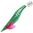 Luminous Fishing Lure Lifelike Wood Shrimp Squid Jig Hook Swimbait (Style C)