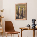 5D DIY Diamond Painting Mongoose Kits Full Round Drill Wall Decor Rhinestone Art