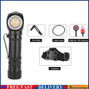 XHP50 LED Headlight Magnetic USB Rechargeable Headlamp Flashlight Torch