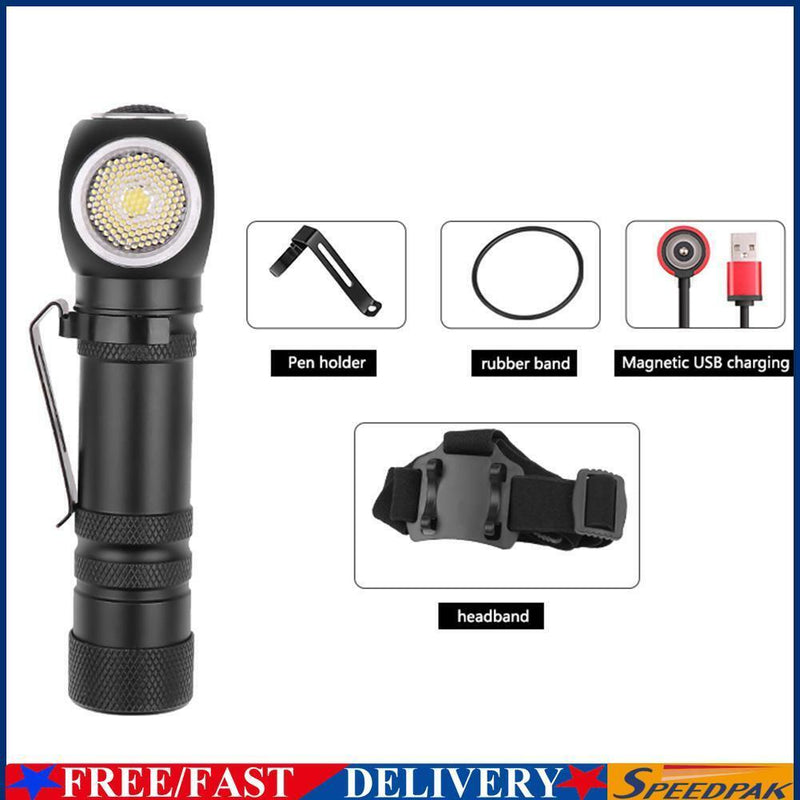 XHP50 LED Headlight Magnetic USB Rechargeable Headlamp Flashlight Torch