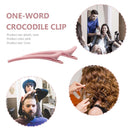 2pcs Hairdressing Alligator Crocodile Clips Hair Styling Duck Mouth Hairpin