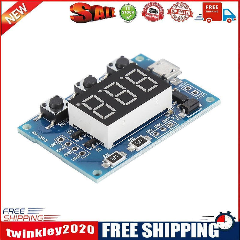 HW-515 DC 2CH PWM Signal Generator Duty Cycle Pulse Frequency Module Board