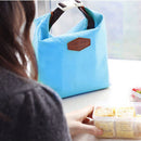 Waterproof Thermal Cooler Insulated  Lunch Box Storage (Lake Blue)