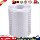 5x300cm Reflective Tape Stickers Car Styling for Automobiles (White) Newly