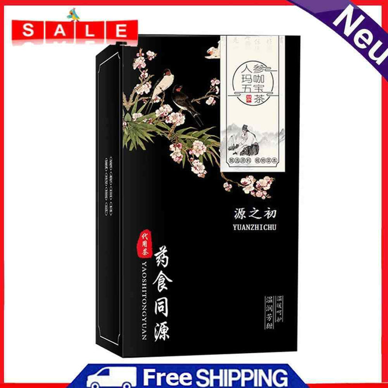 Ginseng Maca Herb Tea Anti-Fatigue Men Supplement Men Sexual Health Care Gifts