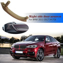 Right Inner Door Panel Handle Pull Trim Cover for X3 F25 X4 F26 (Beige)