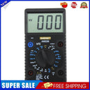 AN8206 Mini Digital Multimeter Large Screen Output Ampere Voltage (Black)